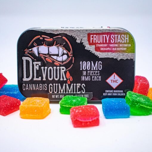 Devour Gummies Fruity Stash