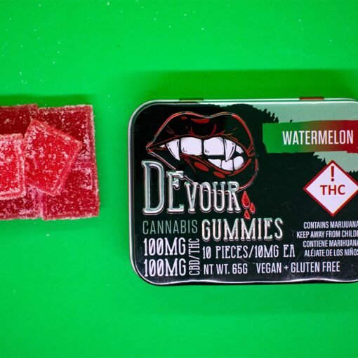 Devour Gummies Watermelon 1:1