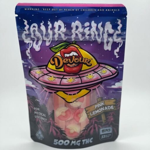 Devour Sour Rings 500mg